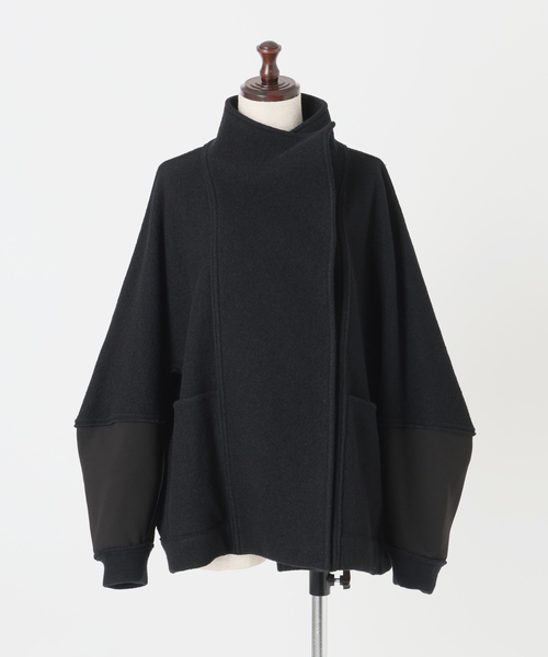 VERMEIL par iena(ヴェルメイユパーイエナ)の「Room no.8 BLACK ルームエイト ブラック Boucle Hi/N Short Coat(その他アウター・レディース・ブラック・FREE)」の9枚目の写真