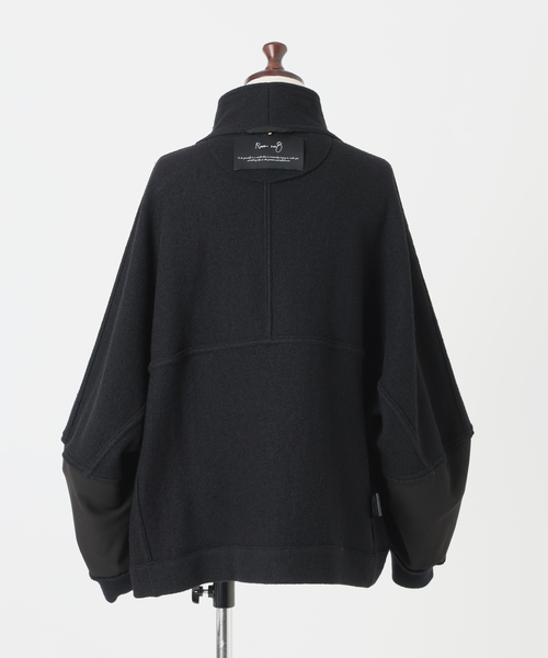 VERMEIL par iena(ヴェルメイユパーイエナ)の「Room no.8 BLACK ルームエイト ブラック Boucle Hi/N Short Coat(その他アウター・レディース・ブラック・FREE)」の10枚目の写真