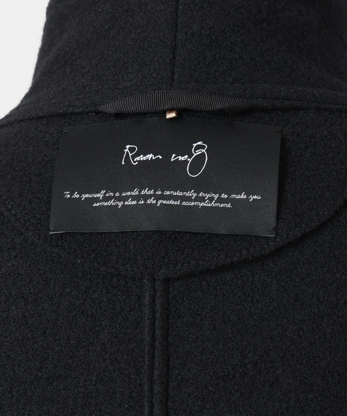 VERMEIL par iena(ヴェルメイユパーイエナ)の「Room no.8 BLACK ルームエイト ブラック Boucle Hi/N Short Coat(その他アウター・レディース・ブラック・FREE)」の11枚目の写真