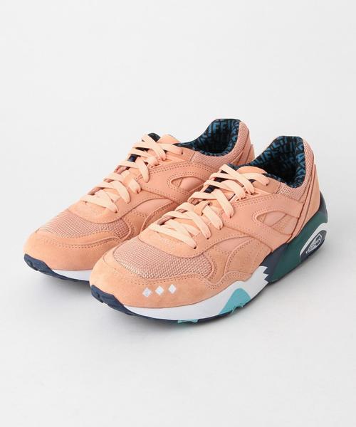 PUMA × ALIFE（プーマ×エーライフ）の「＜PUMA（プーマ）＞×＜ALIFE＞ R698 PEACH/スニーカー（スニーカー・メンズ・ピンク・26.5cm/26cm/27cm/27.5cm/28cm）」の7枚目の写真