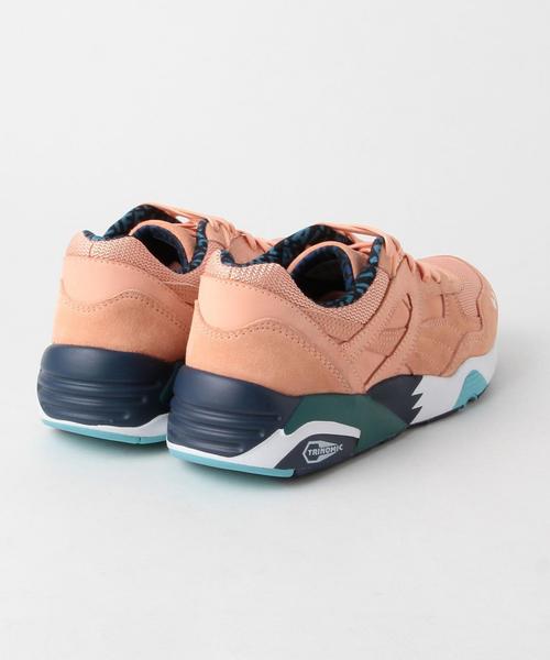 PUMA × ALIFE（プーマ×エーライフ）の「＜PUMA（プーマ）＞×＜ALIFE＞ R698 PEACH/スニーカー（スニーカー・メンズ・ピンク・26.5cm/26cm/27cm/27.5cm/28cm）」の3枚目の写真
