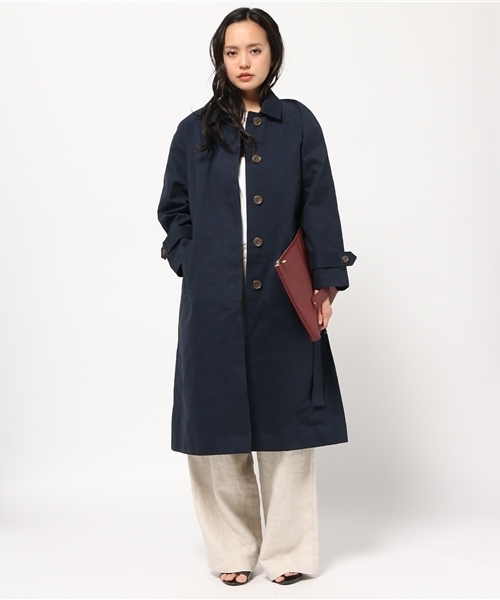 MOUSSY(マウジー)の「BAL COLLAR COAT/F(その他アウター・レディース・ベージュ/ホワイト/ネイビー・1/2)」の11枚目の写真