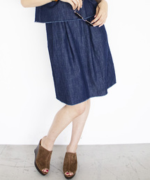 N.（N. Natural Beauty Basic） | ◆ダンガリーセットアップ スカート(スカート)