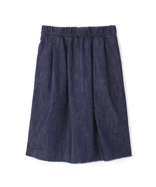 N.（N. Natural Beauty Basic）（エヌエヌナチュラルビューティーベーシック）の「ダンガリーセットアップ スカート（スカート・レディース・ブルー/ネイビー・MEDIUM）」の11枚目の写真