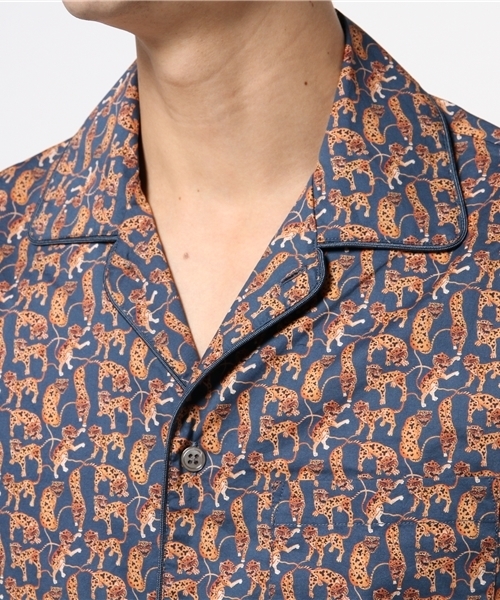 AMERICAN RAG CIE（アメリカンラグシー）の「LIBERTY オープンカラー 長袖シャツ（シャツ/ブラウス・メンズ・ブラック系その他/イエロー系その他・1/2）」の9枚目の写真