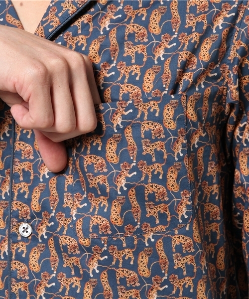 AMERICAN RAG CIE（アメリカンラグシー）の「LIBERTY オープンカラー 長袖シャツ（シャツ/ブラウス・メンズ・ブラック系その他/イエロー系その他・1/2）」の11枚目の写真