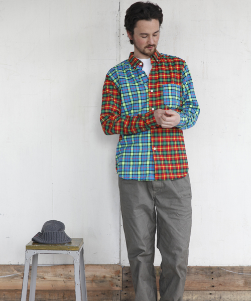 dip(ディップ)の「【dip】ディップ/ シャツ(シャツ/ブラウス・メンズ・その他/レッド/ブルー・MEDIUM/LARGE/SMALL)」の14枚目の写真