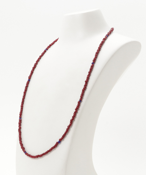 WEGO（ウィゴー）の「WEGO/カラービーズネックレス（ネックレス・メンズ・ワイン/ゴールド/パープル・FREE）」の6枚目の写真