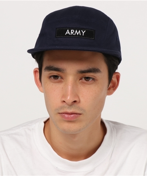 WEGO（ウィゴー）の「WEGO/ARMYロゴジェットキャップ（キャップ・メンズ・カーキ/ネイビー/ダークオレンジ・FREE）」の13枚目の写真