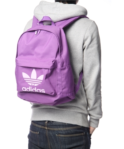 adidas Originals（アディダスオリジナルス）の「SPO BACKPACK（バックパック/リュック・メンズ・ブラック/グレー/パープル/イエロー/ネイビー・ﾌﾘ-）」の14枚目の写真