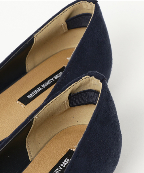 NATURAL BEAUTY BASIC（ナチュラルビューティーベーシック）の「【VERY 6月号掲載】インヒールオープントゥ（パンプス・レディース・レッド/ホワイト/ネイビー・SMALL/LARGE/MEDIUM）」の9枚目の写真