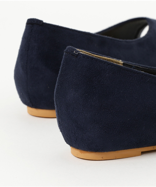 NATURAL BEAUTY BASIC（ナチュラルビューティーベーシック）の「【VERY 6月号掲載】インヒールオープントゥ（パンプス・レディース・レッド/ホワイト/ネイビー・SMALL/LARGE/MEDIUM）」の10枚目の写真