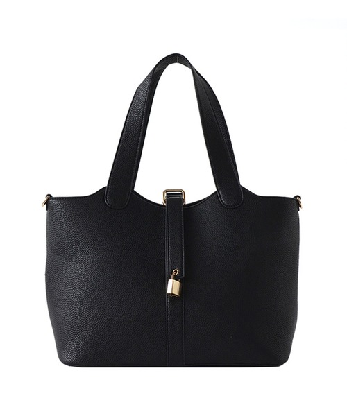 VitaFelice（ヴィータフェリーチェ）の「インナーバッグ付き3wayトートバッグ（ショルダーバッグ・レディース・アイボリー/ベージュ系その他/ブラック/ライトグレー/ベージュ/チョコ・FREE）」の8枚目の写真