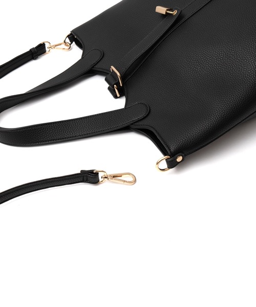 VitaFelice（ヴィータフェリーチェ）の「インナーバッグ付き3wayトートバッグ（ショルダーバッグ・レディース・アイボリー/ベージュ系その他/ブラック/ライトグレー/ベージュ/チョコ・FREE）」の17枚目の写真