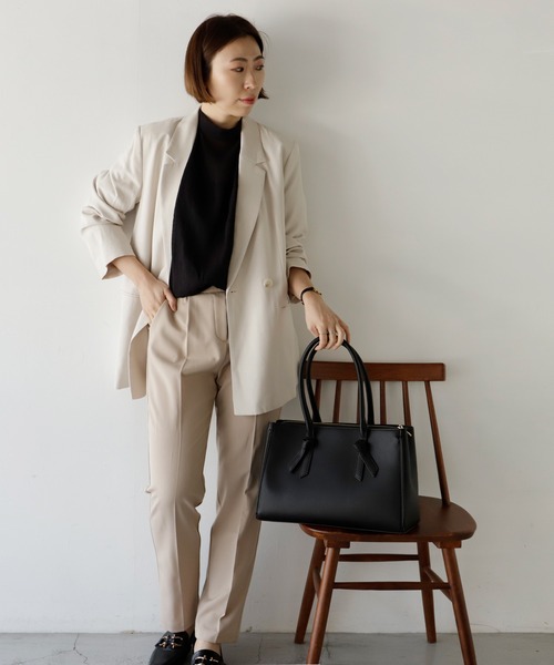 【セール】リボンハンドルトートバッグ（トートバッグ）｜VitaFelice（ヴィータフェリーチェ）