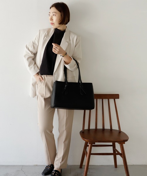 【セール】リボンハンドルトートバッグ（トートバッグ）｜VitaFelice（ヴィータフェリーチェ）