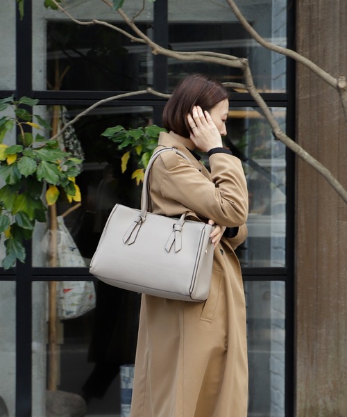 【セール】リボンハンドルトートバッグ（トートバッグ）｜VitaFelice（ヴィータフェリーチェ）