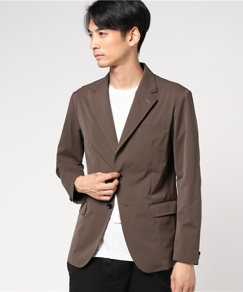 WILD LIFE TAILOR Adam et Rope'(ワイルドテーラーアダムエロペ )の「MOVE FITイージージャケット(テーラードジャケット・メンズ・カーキ/ブラック・L/M)」の11枚目の写真