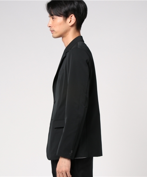 WILD LIFE TAILOR Adam et Rope'(ワイルドテーラーアダムエロペ )の「MOVE FITイージージャケット(テーラードジャケット・メンズ・カーキ/ブラック・L/M)」の3枚目の写真