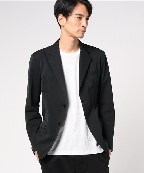 WILD LIFE TAILOR Adam et Rope'(ワイルドテーラーアダムエロペ )の「MOVE FITイージージャケット(テーラードジャケット・メンズ・カーキ/ブラック・L/M)」の5枚目の写真