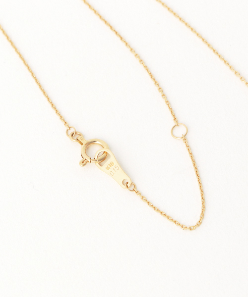 agete（アガット）の「K18ダイヤモンドネックレス（ネックレス）」 - WEAR