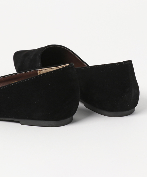 AMERICAN HOLIC（アメリカンホリック）の「スエード調セパレートフラットシューズ（パンプス・レディース・ブラック/ベージュ/レッド/ブルー・L/M/S）」の7枚目の写真