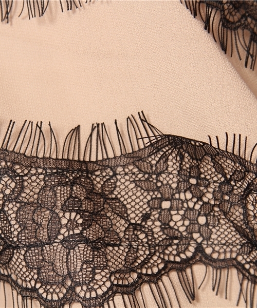 NANO universe(ナノユニバース)の「LAボーダーシフォンタンク(シャツ/ブラウス・レディース・ベージュ/ネイビー・FREE)」の8枚目の写真