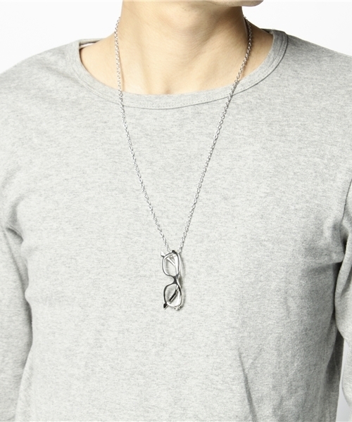BEAMS LIGHTS Men's（ビームスライツ メンズ）の「【予約】BEAMS LIGHTS / メガネネックレス（ネックレス・メンズ・シルバー/ブラック/ゴールド/ブラック系その他・ONE SIZE）」の7枚目の写真