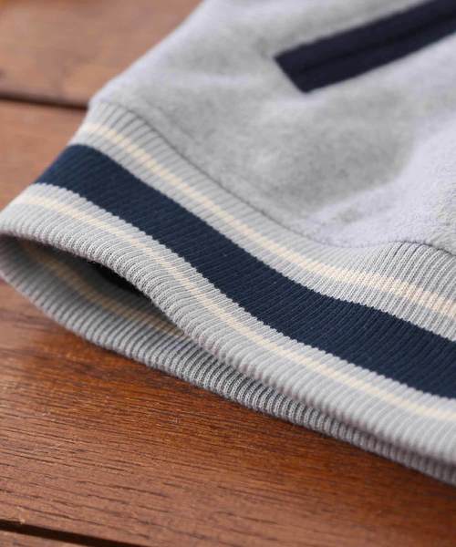 CUBE SUGAR（キューブシュガー）の「メルトン×デニムスタジャン（スタジャン・レディース・ダークグリーン/ネイビー/ボルドー/グレー・M）」の20枚目の写真