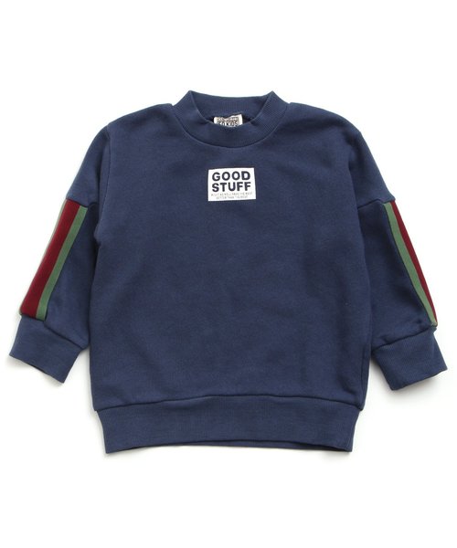 F.O.KIDS(エフオーキッズ)の「ライントレーナー(スウェット・キッズ・ネイビー/グレー/カーキ・100/120/90/110/130/140/80/95)」の6枚目の写真