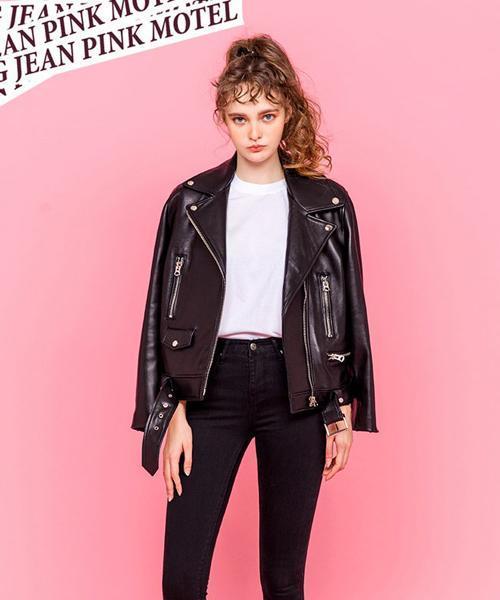 chuu(チュー)の「CHUU -5kgシンプルデニムスキニーパンツ vol.41(デニムパンツ・レディース・ブラック・25cm/27cm/30cm/26cm/28cm/29cm)」の16枚目の写真