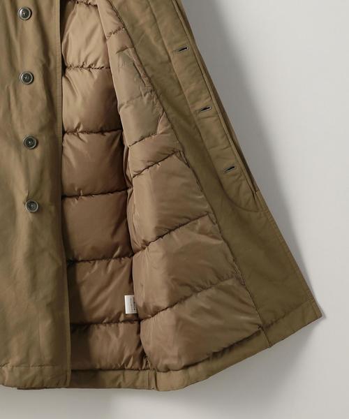 coen（コーエン）の「中綿ステンカラーコート（ステンカラーコート・メンズ・ブラック/ベージュ・X-LARGE/LARGE/MEDIUM/SMALL）」の8枚目の写真