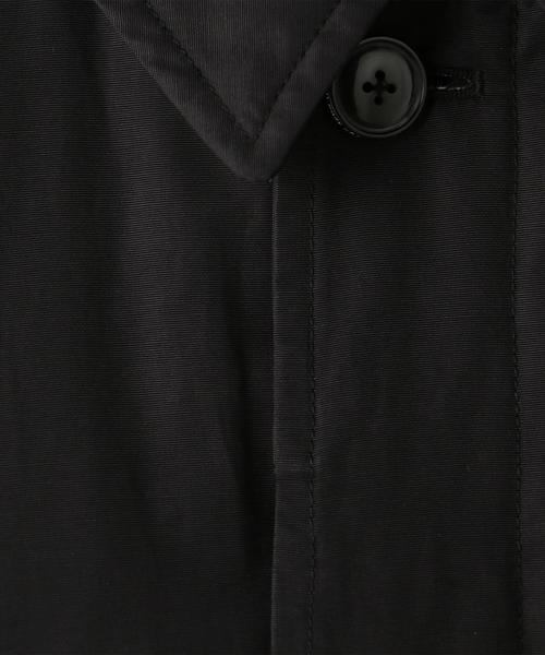 coen（コーエン）の「中綿ステンカラーコート（ステンカラーコート・メンズ・ブラック/ベージュ・X-LARGE/LARGE/MEDIUM/SMALL）」の9枚目の写真