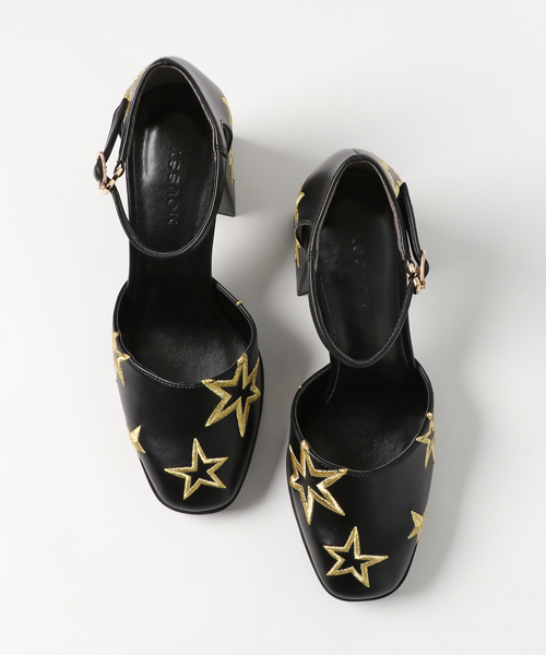 MOUSSY(マウジー)の「STAR PUMPS(パンプス・レディース・シルバー/ブラック・LARGE/MEDIUM/SMALL)」の4枚目の写真