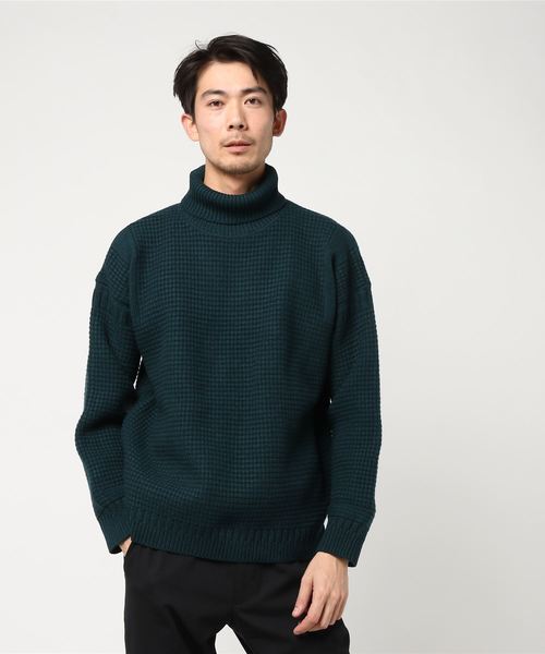 Island Knit Works アイランドニットワークス の ワイドシルエット タートルネックニット ニット セーター Wear