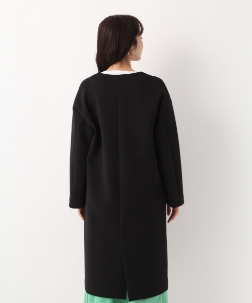 A part by（アパートバイ）の「TRボンディングノーカラーコート 780003（その他アウター・レディース・グレー/ブラック/アイボリー・FREE）」の7枚目の写真