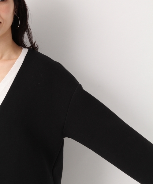 A part by（アパートバイ）の「TRボンディングノーカラーコート 780003（その他アウター・レディース・グレー/ブラック/アイボリー・FREE）」の9枚目の写真