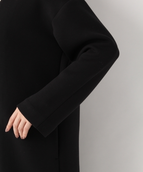 A part by（アパートバイ）の「TRボンディングノーカラーコート 780003（その他アウター・レディース・グレー/ブラック/アイボリー・FREE）」の10枚目の写真