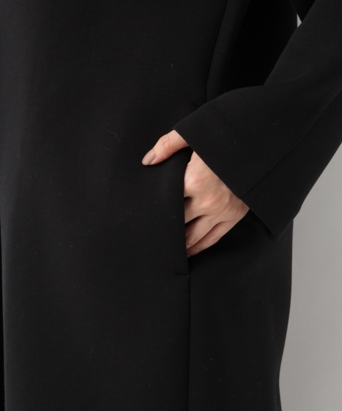 A part by（アパートバイ）の「TRボンディングノーカラーコート 780003（その他アウター・レディース・グレー/ブラック/アイボリー・FREE）」の11枚目の写真