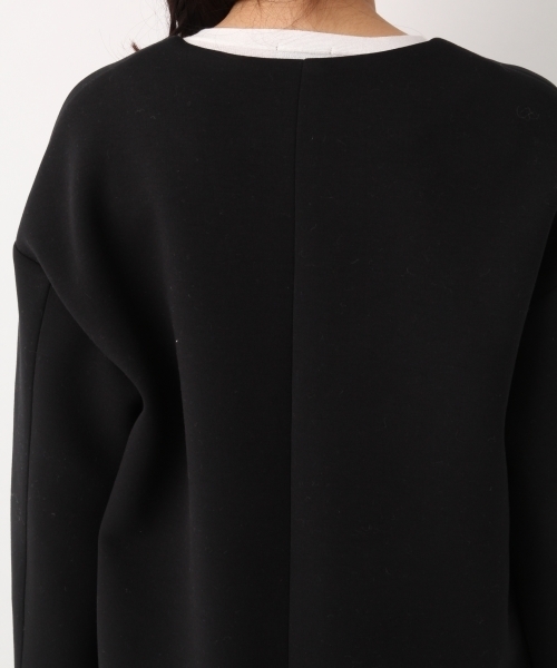 A part by（アパートバイ）の「TRボンディングノーカラーコート 780003（その他アウター・レディース・グレー/ブラック/アイボリー・FREE）」の13枚目の写真