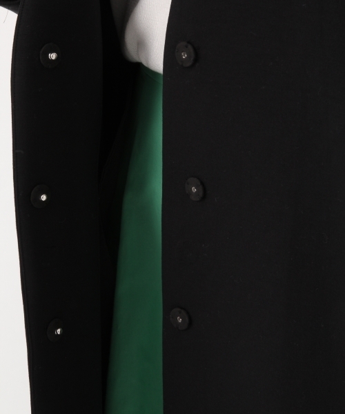 A part by（アパートバイ）の「TRボンディングノーカラーコート 780003（その他アウター・レディース・グレー/ブラック/アイボリー・FREE）」の15枚目の写真