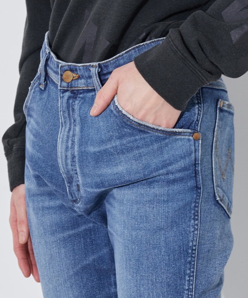 WHITE MOUNTAINEERING（ホワイトマウンテニアリング）の「【White mountaineering】WM×ﾗﾝｸﾞﾗｰ10.5ozｽﾄﾚｯﾁﾃﾞﾆﾑｽﾘﾑﾊﾟﾝﾂ（デニムパンツ・メンズ・ブラック/ブルー・M/L/S）」の6枚目の写真