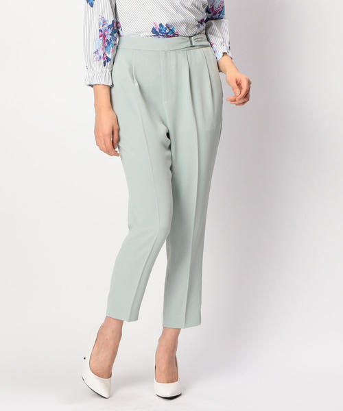 NARACAMICIE(ナラカミーチェ)の「角カン付テーパードパンツ(その他パンツ・レディース・グリーン/ベージュ/ネイビー・LARGE/MEDIUM/SMALL)」の16枚目の写真