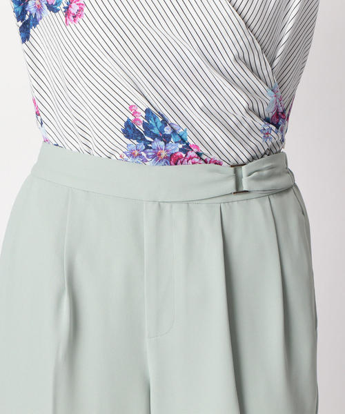 NARACAMICIE(ナラカミーチェ)の「角カン付テーパードパンツ(その他パンツ・レディース・グリーン/ベージュ/ネイビー・LARGE/MEDIUM/SMALL)」の14枚目の写真