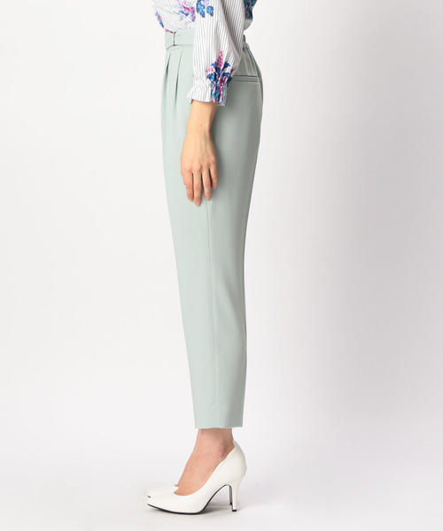 NARACAMICIE(ナラカミーチェ)の「角カン付テーパードパンツ(その他パンツ・レディース・グリーン/ベージュ/ネイビー・LARGE/MEDIUM/SMALL)」の7枚目の写真