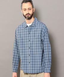 BEAUTY&YOUTH UNITED ARROWS | BY タイプライター チェック ワイドフォルム シャツ o(シャツ/ブラウス)