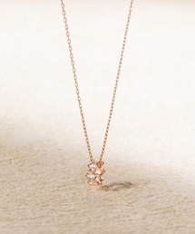 BLOOM | K10 ピンクゴールド ローズクォーツ ネックレス (M) BLOOM/ブルーム(ネックレス)