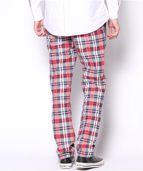 TOMMY HILFIGER（トミーヒルフィガー）の「DEREK CHECK PANT（その他パンツ・メンズ・レッド・38inch/30inch/34inch/32inch/36inch）」の3枚目の写真