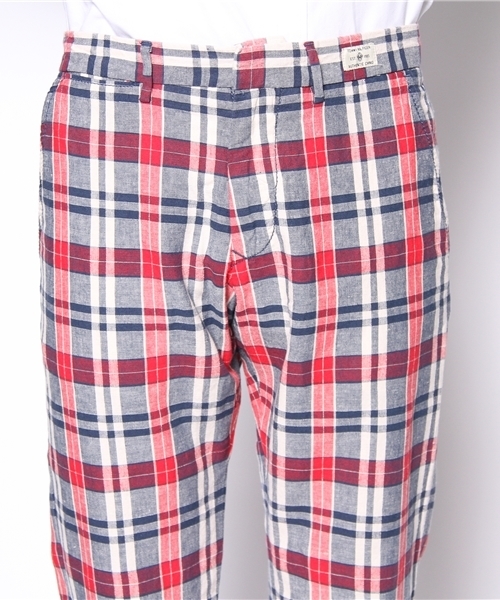 TOMMY HILFIGER（トミーヒルフィガー）の「DEREK CHECK PANT（その他パンツ・メンズ・レッド・38inch/30inch/34inch/32inch/36inch）」の4枚目の写真