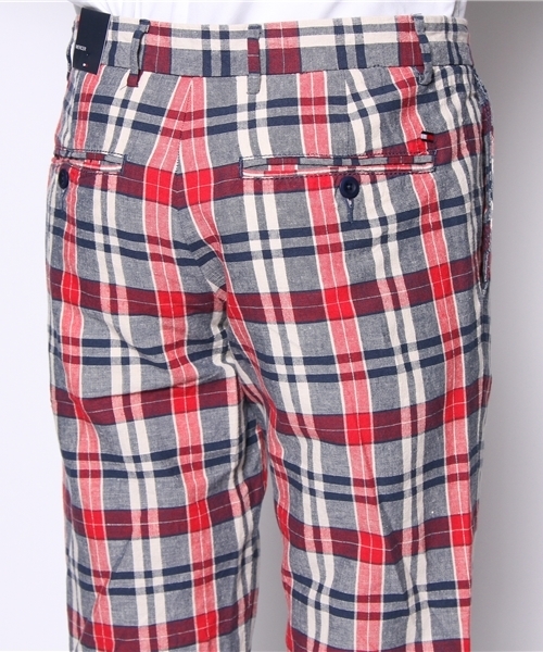 TOMMY HILFIGER（トミーヒルフィガー）の「DEREK CHECK PANT（その他パンツ・メンズ・レッド・38inch/30inch/34inch/32inch/36inch）」の5枚目の写真